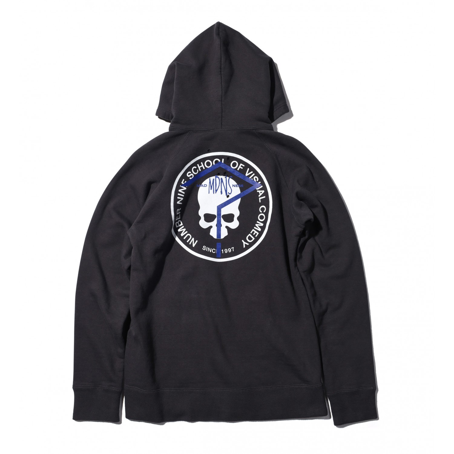 NUMBER (N)INE FOR MADNESS TIME MIGRATION RETRO HOODIE | MADNESS